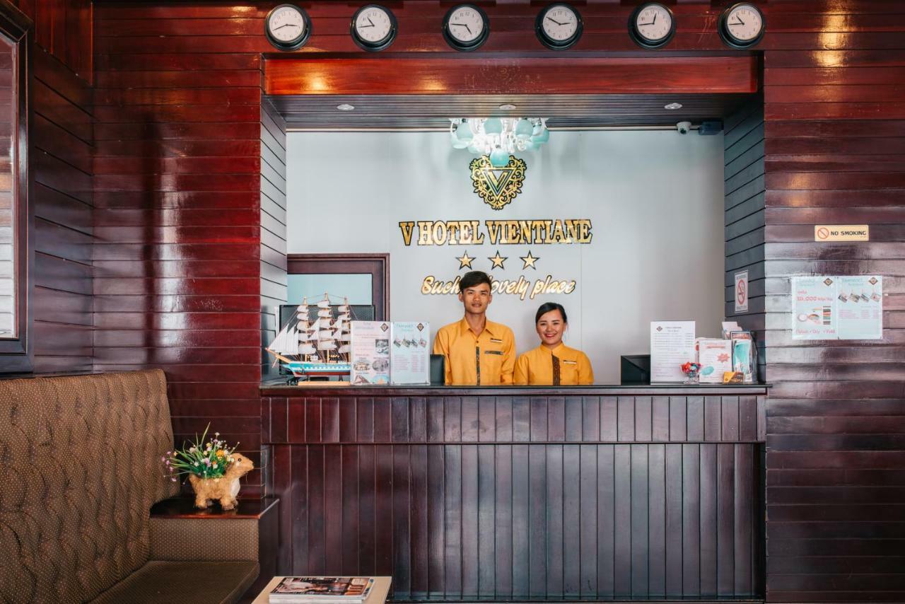 V Hotel Vientiane Exterior photo